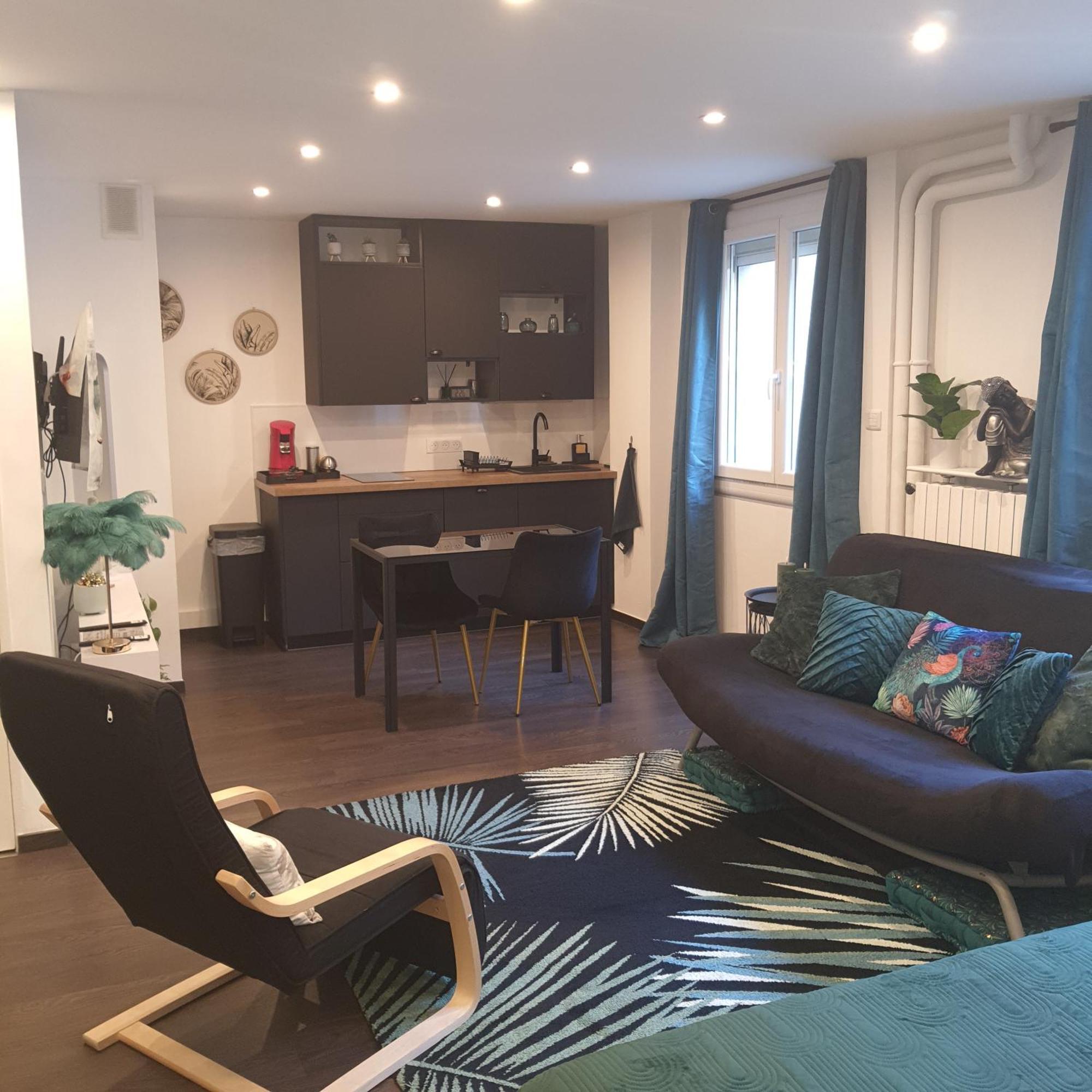 Appartement Loft Spacieux-2 Min De La Marseille